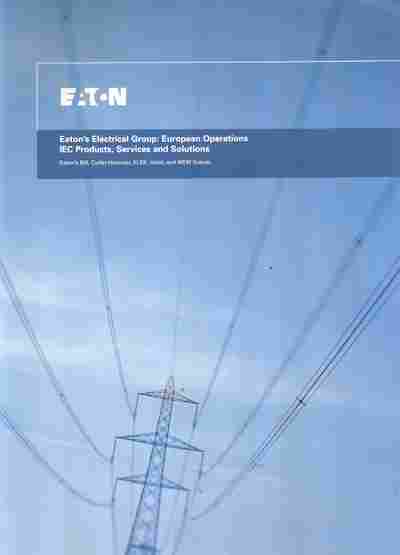 Буклет EATON European Operations IEC Products, Services and Solutions, 55-933, Баград.рф